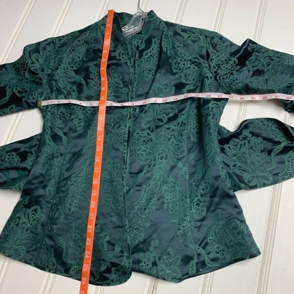 Etro Silk Italian Embroidered Open Jacket Cardigan - Picture 4 of 8